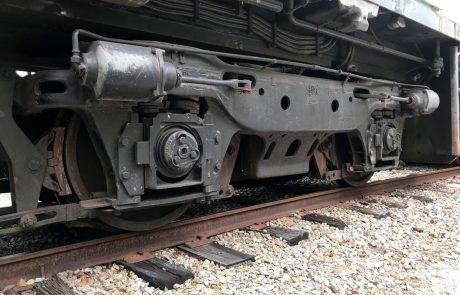 SW1500 Locomotive wheels